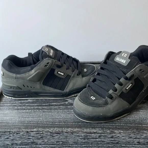 Globe Fusion Men’d Skate Shoes - Picture 3 of 4